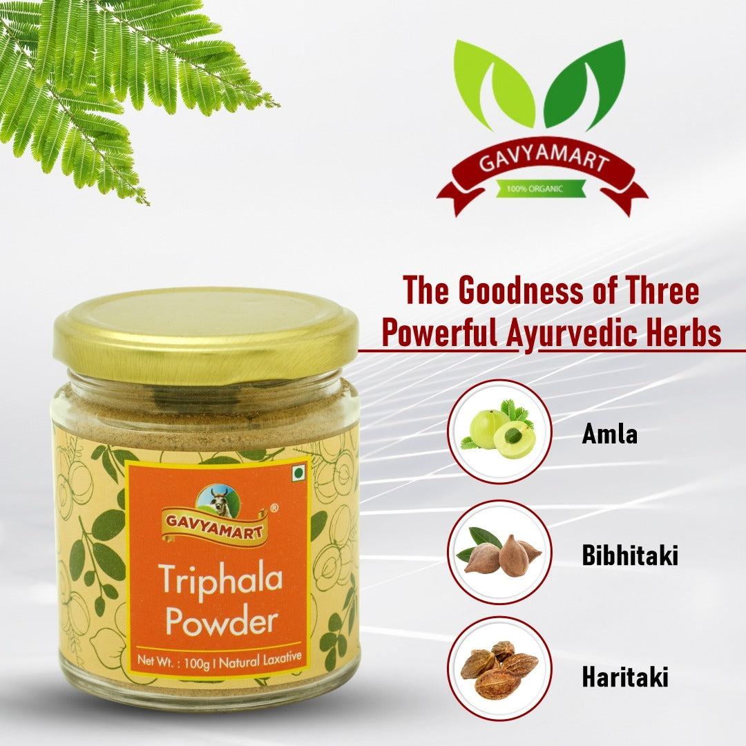 Gavyamart Triphala Churn- 100GM
