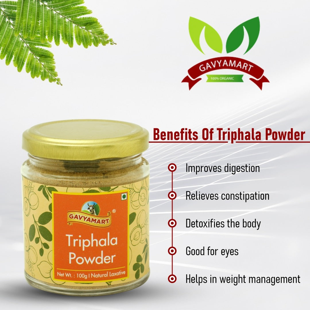 Gavyamart Triphala Churn- 100GM
