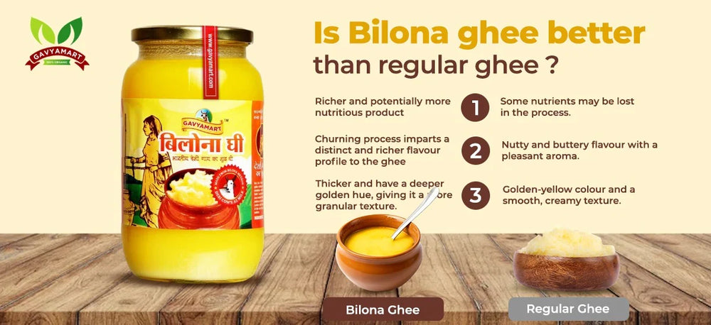 Is Bilona ghee better than regular ghee?