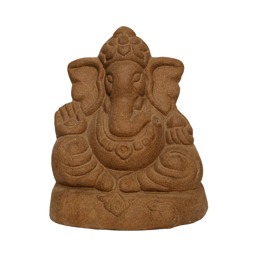 Gavyamart Cow Dung Ganesh Murti (Eco-Friendly Pooja Idol)