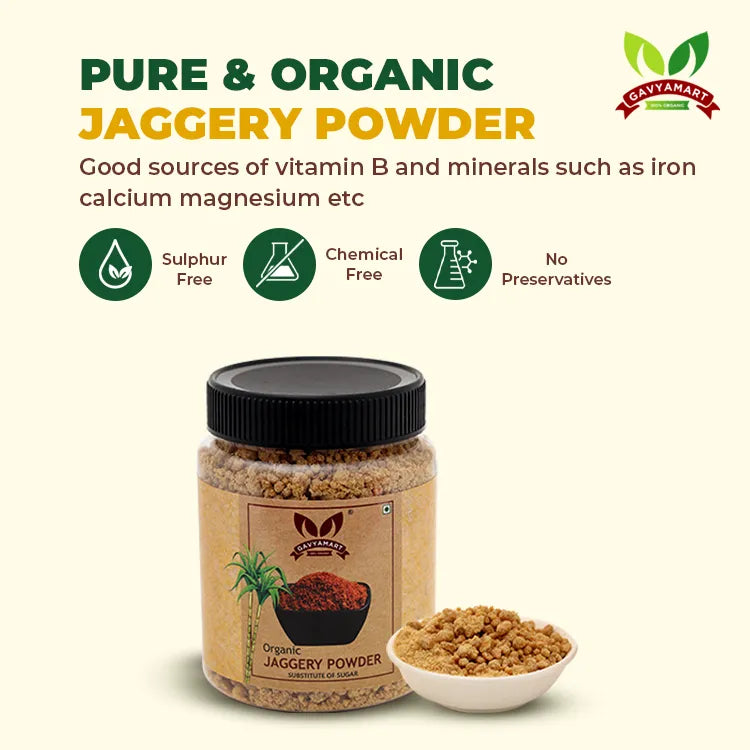Gavyamart Jaggery Powder (Gur)