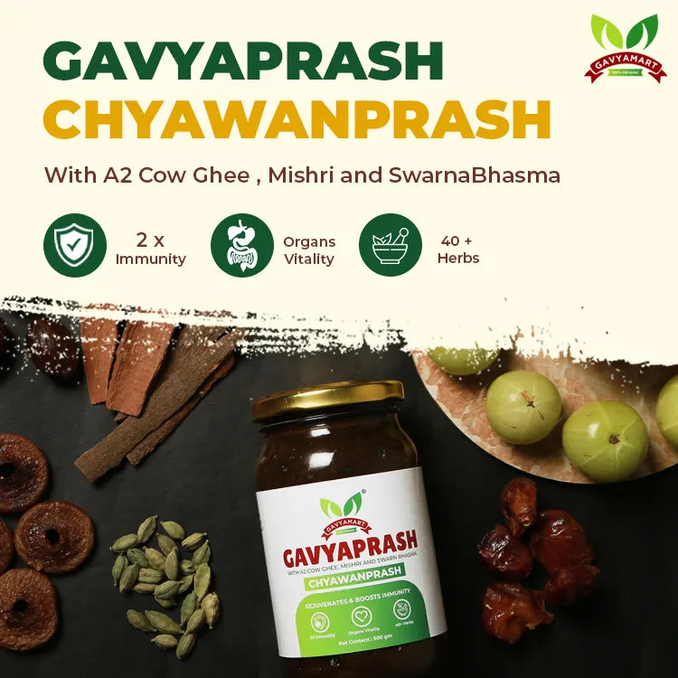 Gavyamart Gavyaprash - Ayurvedic Chyawanprash 500g