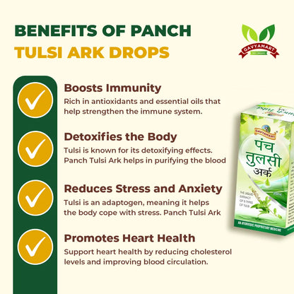 Panch tulsi ark Drops (20ml)