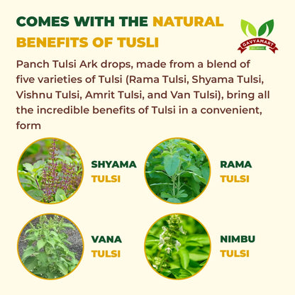 Panch tulsi ark Drops (20ml)