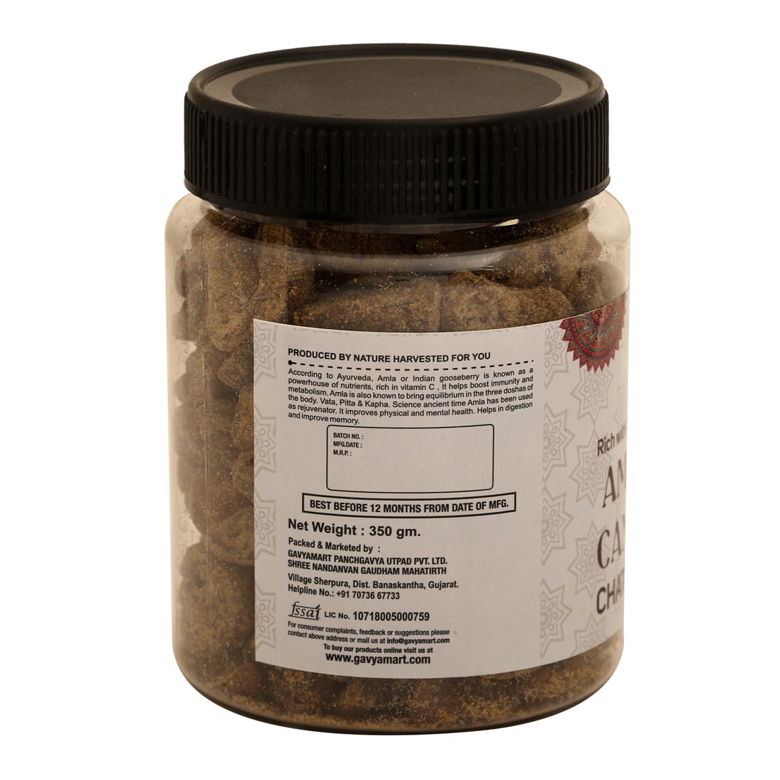 100 % Natural Amla Candy - 350 GM