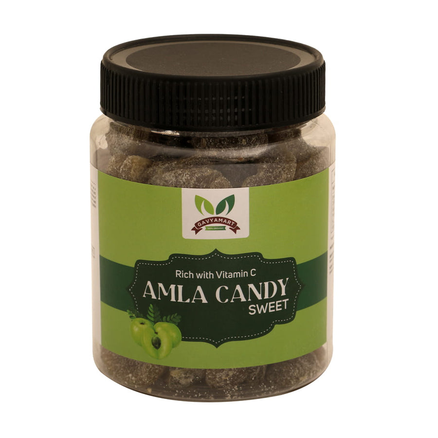 Gavyamart Premium Sweet Amla Candy (Dried Amla) 350g