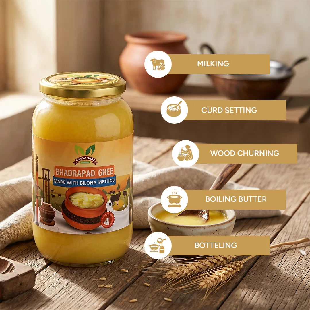 A2 Bhadwa Ghee 1000 ml