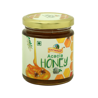 Gavyamart Raw Acacia Honey - Unprocessed