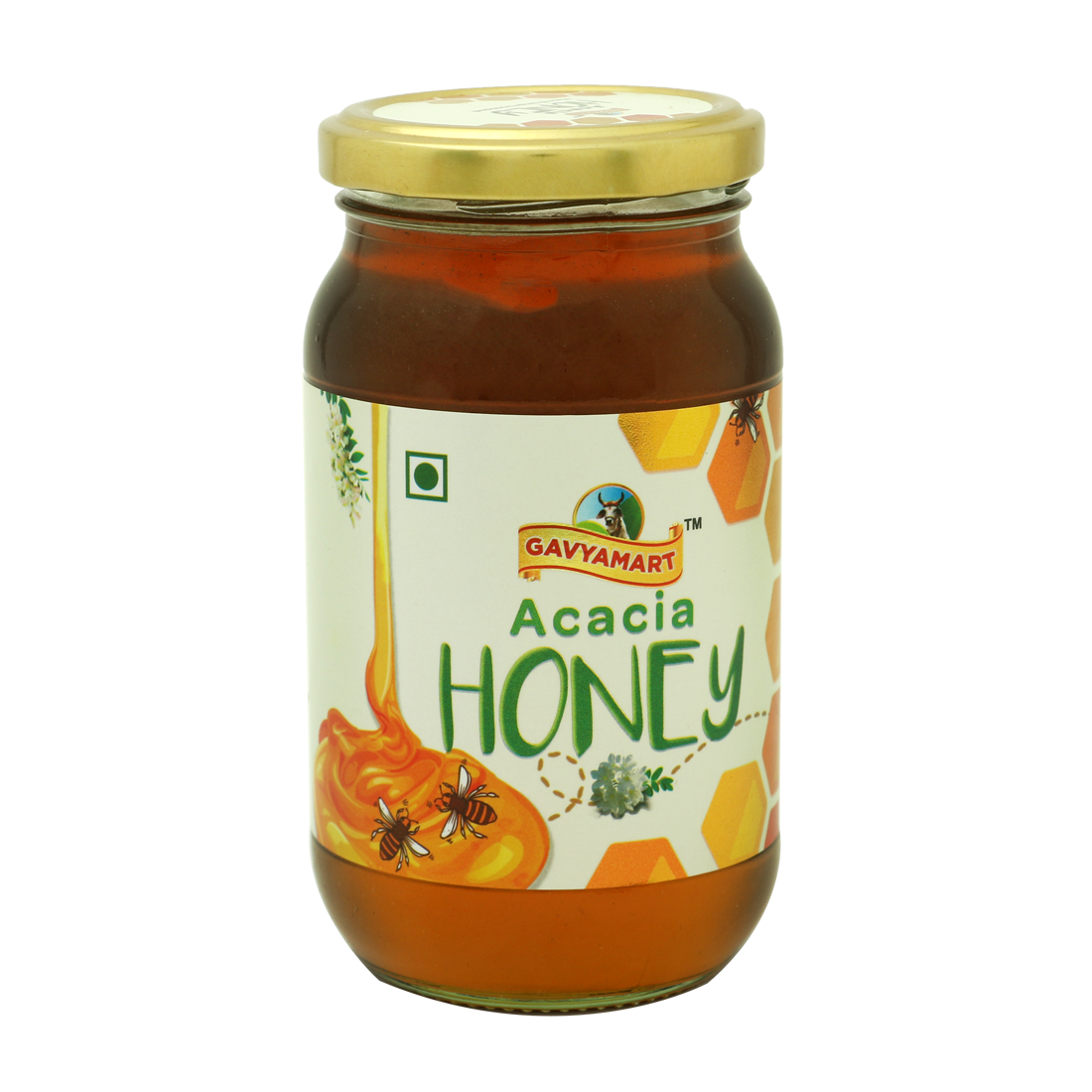 Gavyamart Unprocessed Acacia Raw Honey