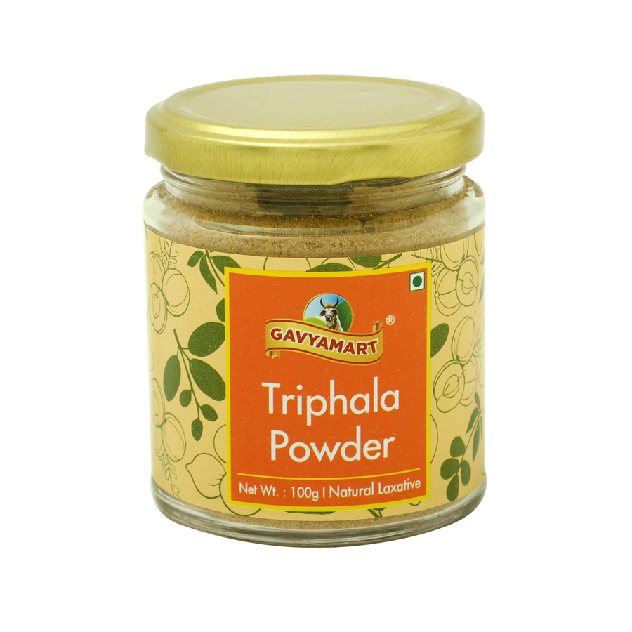 Gavyamart Triphala Churna 100g (Ayurvedic Herbal Powder)