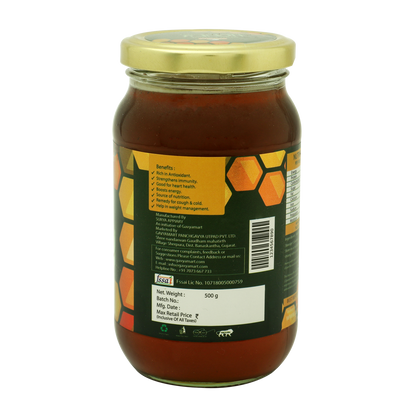Organic Pure Wild Forest Honey Raw and Unprocessed
