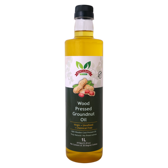 Gavyamart Wood-Pressed Groundnut Oil (Mungfali Tel) - Kachi Ghani