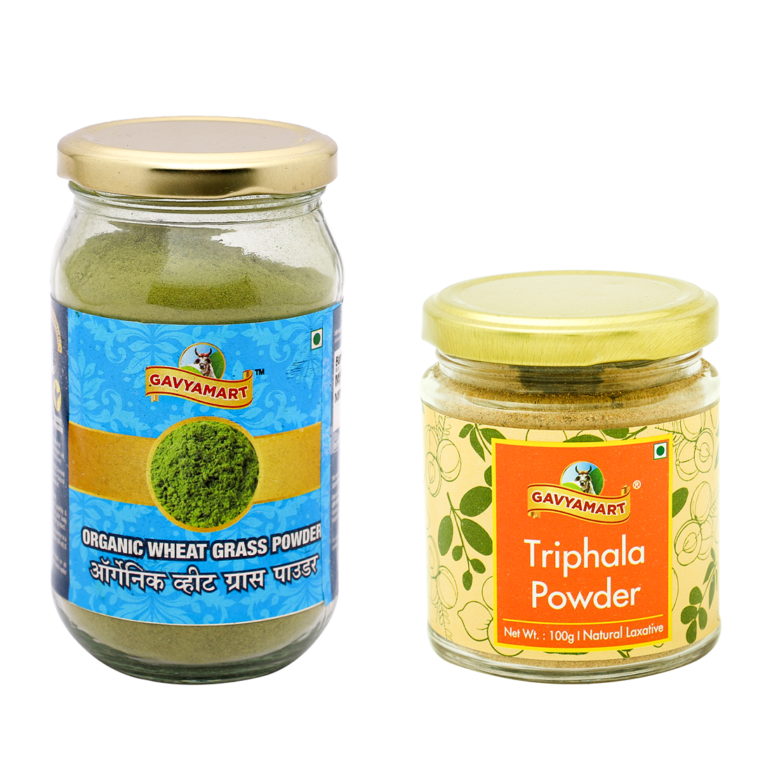 Wheatgrass Powder (100gm) + Triphala Churn